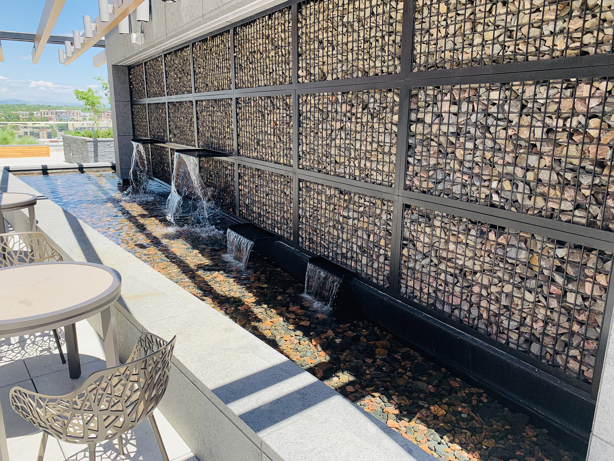 Rock Wall Water Feature